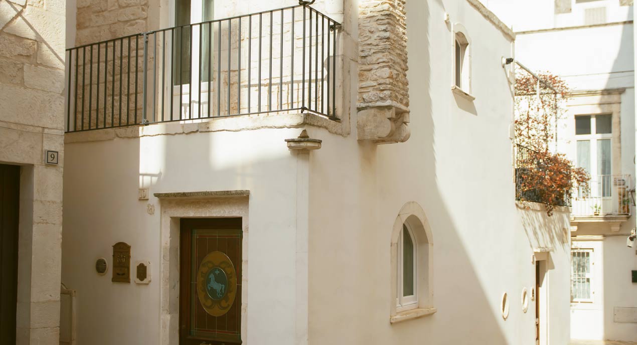 Suite San Martino vista esterna a Martina Franca in Valle d'Itria