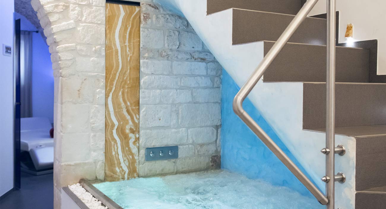 Suite romantica con piscina con idromassaggio