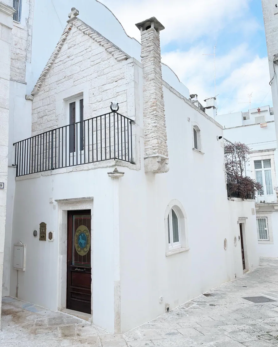 Esterno della Suite San Martino nel centro storico di Martina Franca